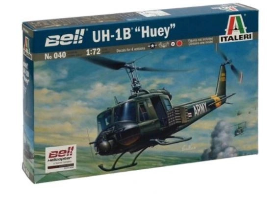 Italeri Model Kit vrtulník 0040 UH 1B HUEY CF 33 0040 1:72