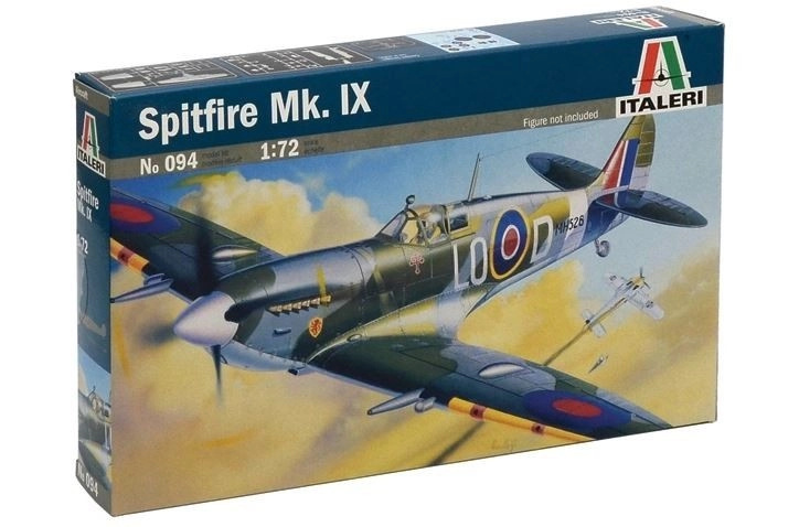 Italeri Model Kit letadlo 0094 SPITFIRE MK.IX 1:72