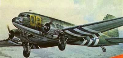Italeri Model Kit letadlo 0127 C47 SKYTRAIN 1:72