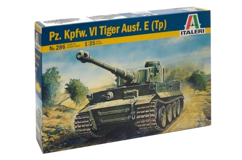 Italeri Model Kit TIGER I AUSF. E H1t 0286 1:35