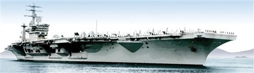 Italeri Model Kit loď 0503 U.S.S. NIMITZ CVN68 1:720