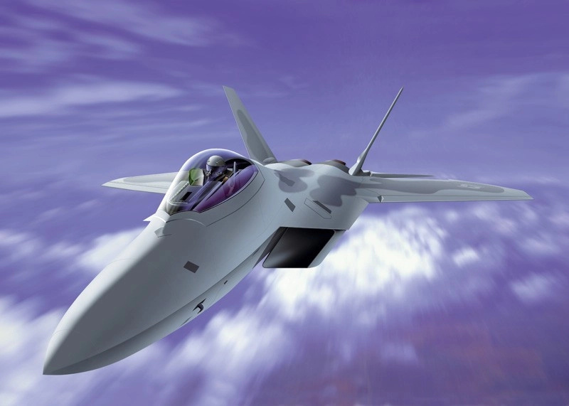 Plastikový model F-22 Raptor
