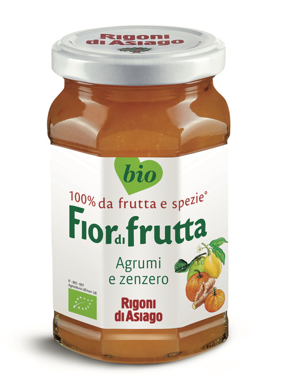 Rigoni di Asiago Rigoni Džem z citrusů a zázvoru (Agrumi e Zenzero) BIO 260g