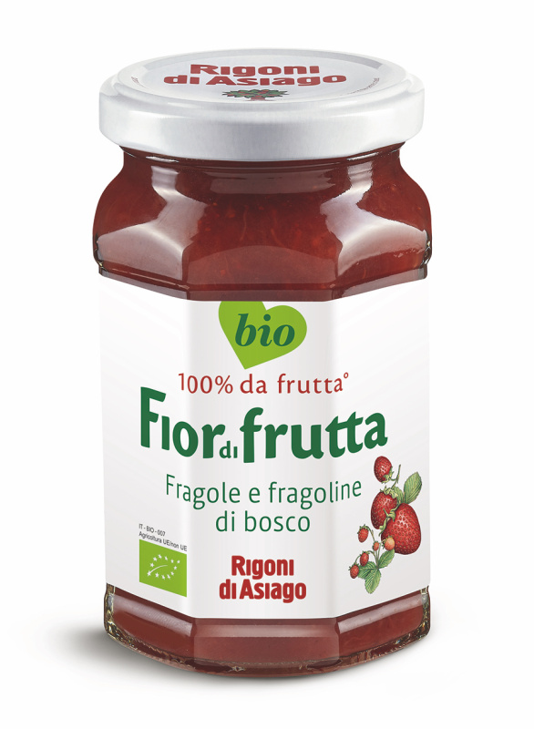 Rigoni di Asiago Rigoni Džem z jahod a lesních jahod (Fragole e fragoline) BIO 250g