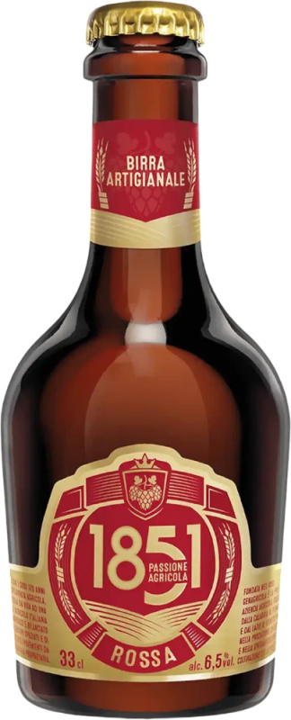 Genagricola 1851 Pivo Birra 1851 Rossa 0,33l