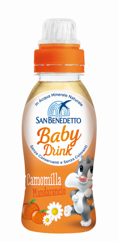 San Benedetto Baby Camomilla Mandarancio 0,25 l