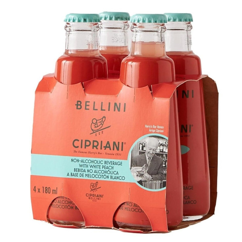 Cipriani Virgin Bellini bez alkoholu 4×0,18 l