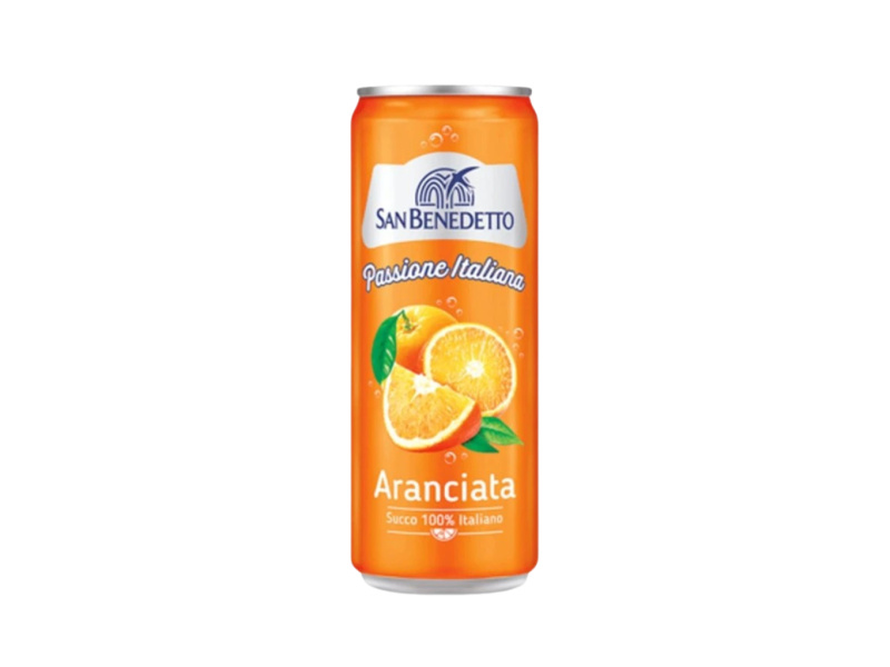 San Benedetto limonáda pomerančová (orange) 0,33l