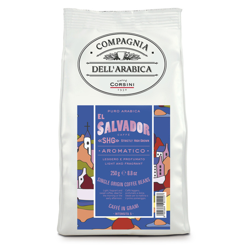 CORSINI El Salvador "SHG" aromatico zrno 250 g