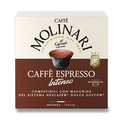 Caffe Molinari - kávové kapsle - Caffé Espresso Intenso, 16 ks