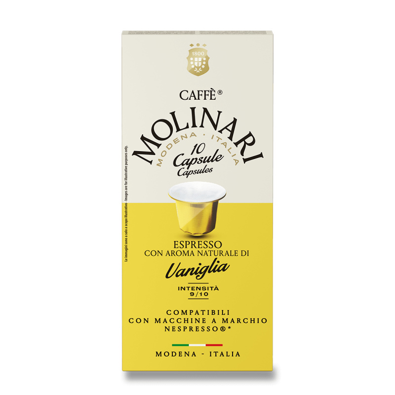 Caffe Molinari - kávové kapsle - Vaniglia, 10 ks