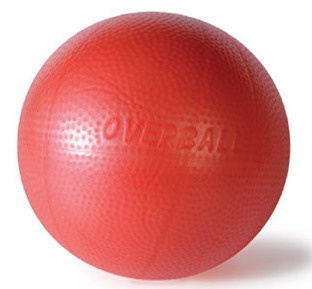 Gymnic Overball SoftGym 23 cm červený