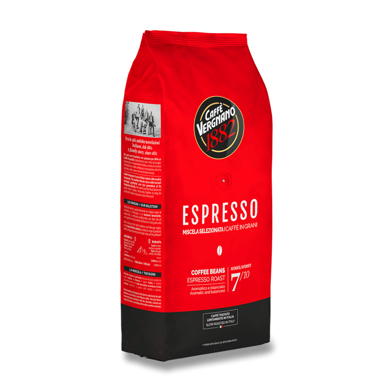 Caffè Vergnano 1882 Espresso pražená zrnková káva
