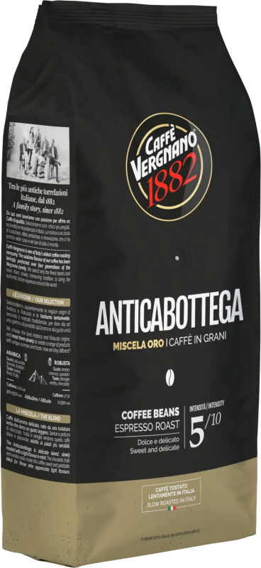 Vergnano Caffé Antica Bottega, zrnková káva