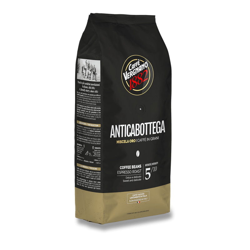 Vergnano Caffé Antica Bottega, zrnková káva