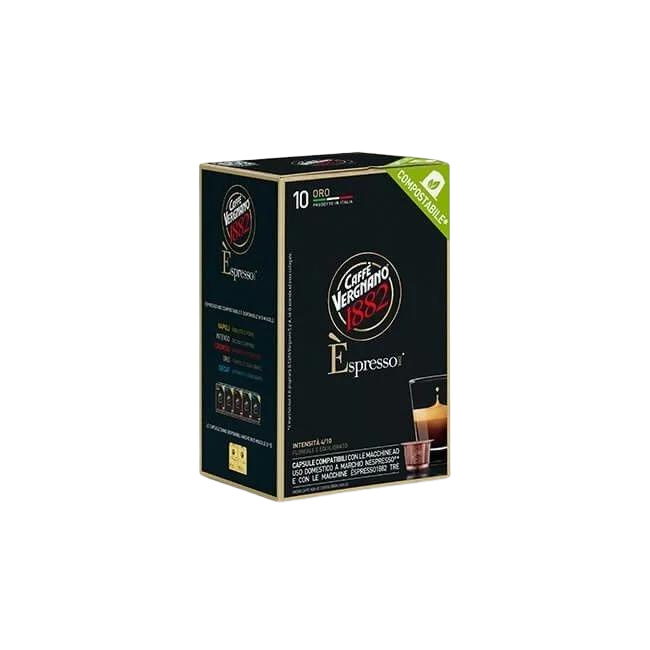 Vergnano kapsle Nespresso espresso 1882 ORO 10ks