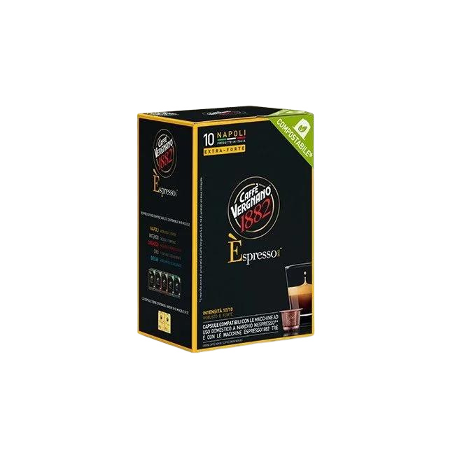 Vergnano kapsle Nespresso espresso 1882 NAPOLI 10ks