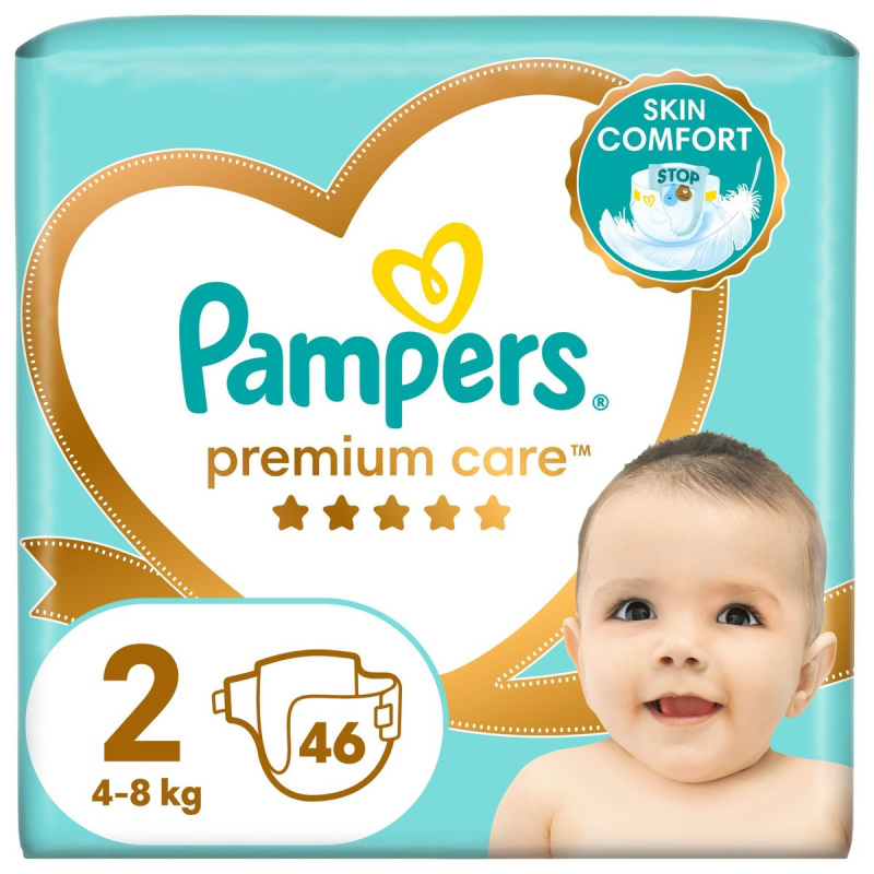 Pampers Premium care jednorázové plenky 2 (4–8 kg)