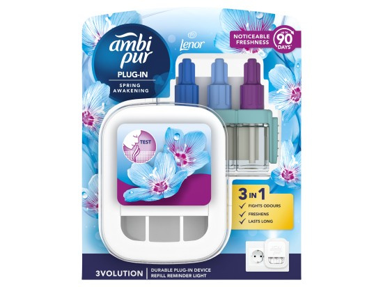 Osvěžovač vzduchu AmbiPur 3Volution - Lenor, strojek + náplň 20 ml
