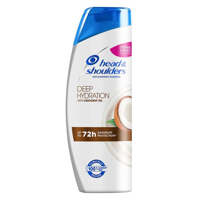 Head & Shoulders Deep Hydration Coconut šampon proti lupům 400 ml