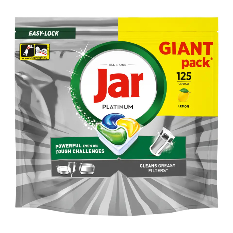 Jar Platinum Lemon kapsle do myčky