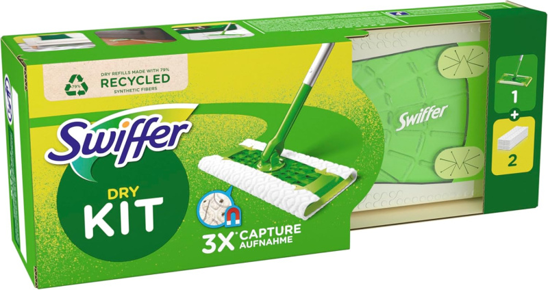 Sada na čištění podlah Swiffer / zelená/bílá Varianta: ivi0