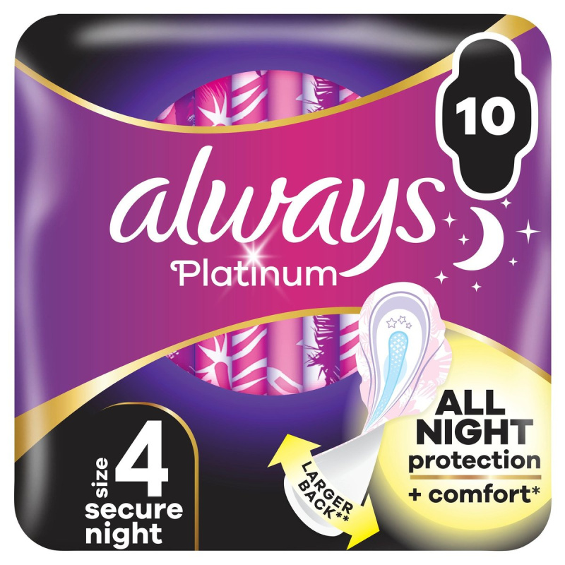 Always Platinum Secure Night vložky
