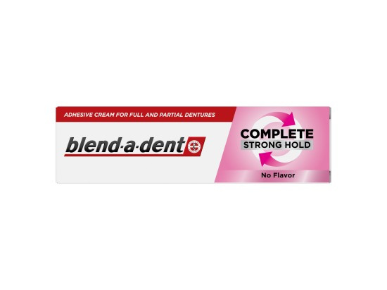 Blend-a-dent Extra Strong Neutral fixační krém pro zubní náhrady 47g