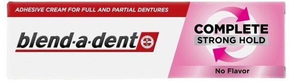 Blend-a-dent Extra Strong Neutral fixační krém pro zubní náhrady 47g