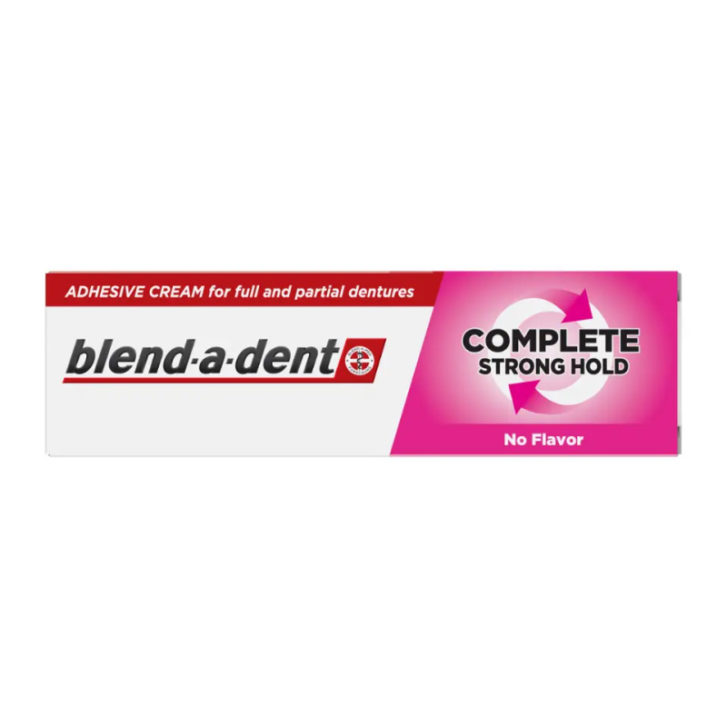 Blend-a-dent Extra Strong Neutral fixační krém pro zubní náhrady 47g