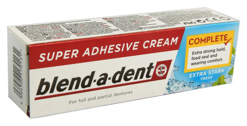 Blend-a-dent Super Adhesive Cream fixační krém pro zubní náhrady 47 g