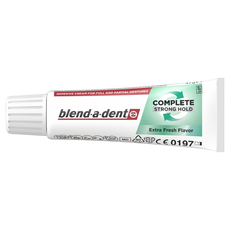 Blend-a-dent Super Adhesive Cream fixační krém pro zubní náhrady 47 g