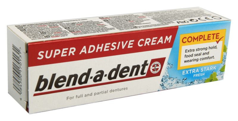 Blend-a-dent Super Adhesive Cream fixační krém pro zubní náhrady 47 g