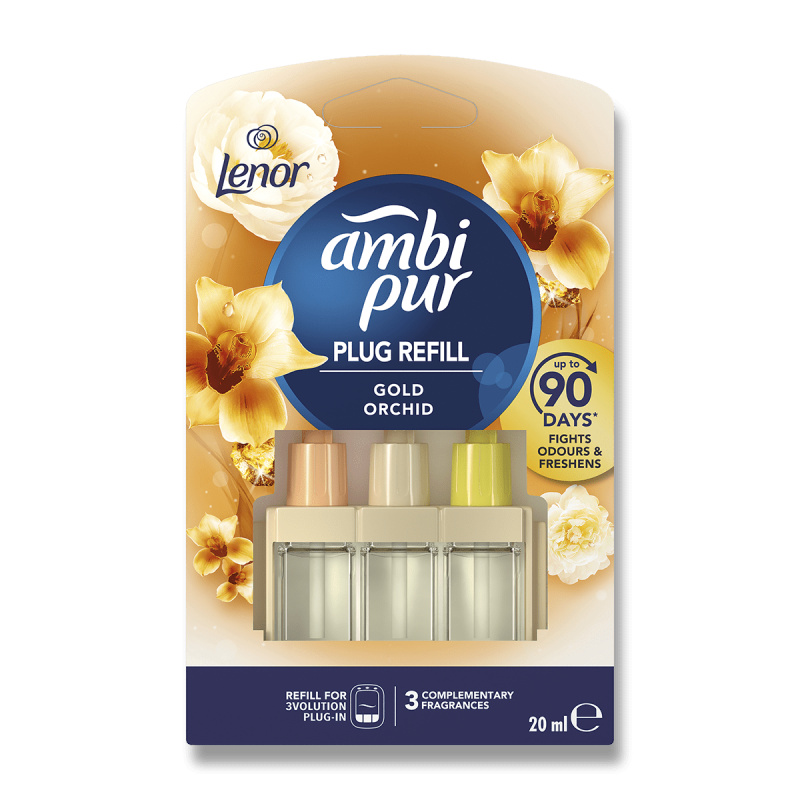 Osvěžovač vzduchu AmbiPur 3Volution - zlatá orchidej, náplň 20 ml