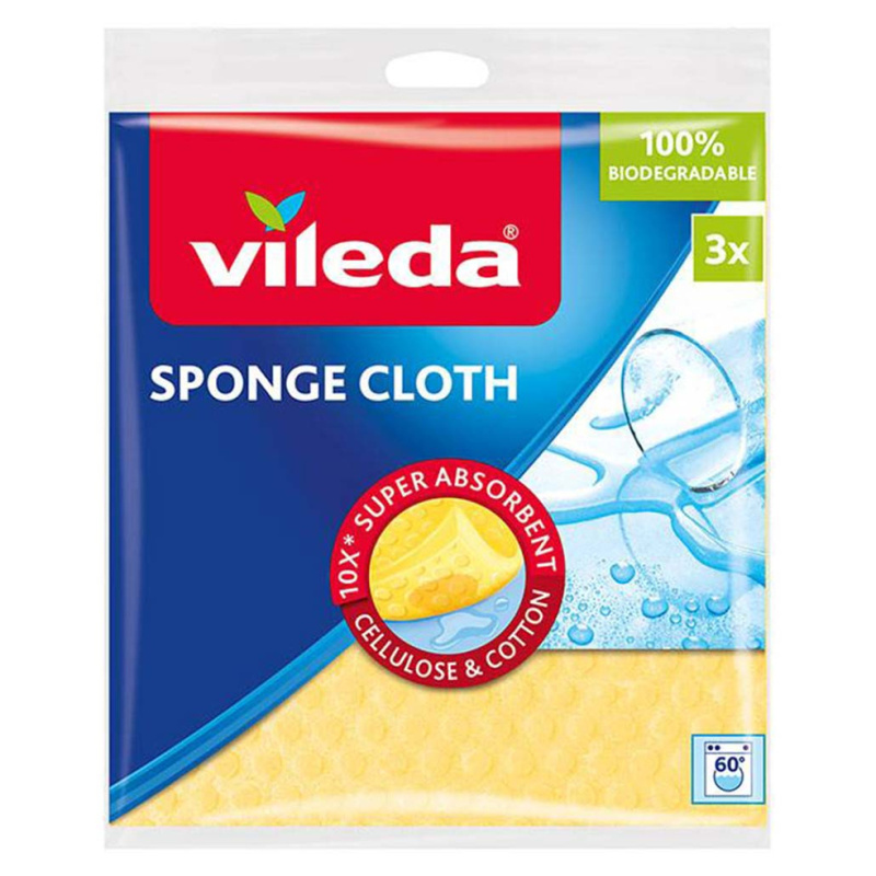 Vileda - houbová utěrka - 3 ks