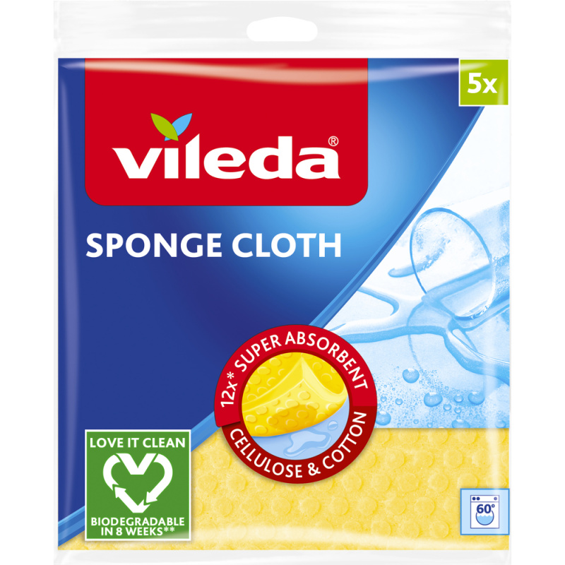 Vileda houbový hadřík 5 ks