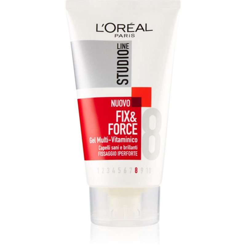 L’Oréal Paris Studio Line Fix & Force výživný gel na vlasy pro extra silnou fixaci 150 ml