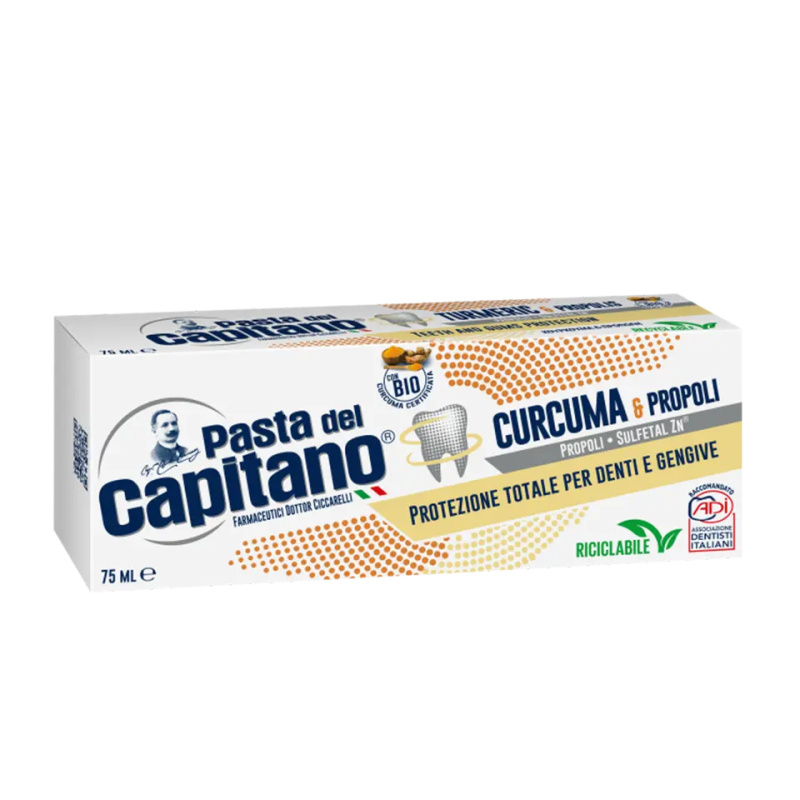 Pasta del Capitano zubní pasta - curcuma & propoli 75ml