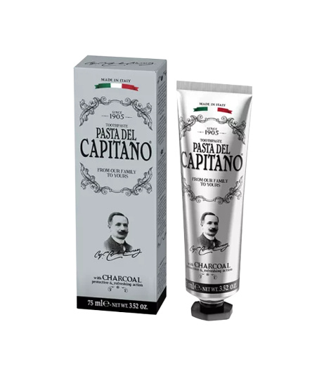 Pasta del Capitano 1905 zubní pasta - Charcoal 75ml