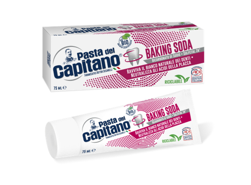 Pasta del Capitano zubní pasta - baking soda 75ml