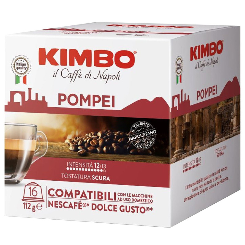 Kimbo Pompei linea meraviglie kávové kapsle