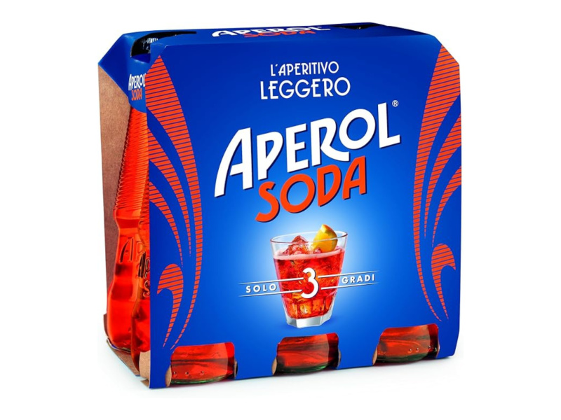 Leggero Aperol Soda Vol.3° (6x125ml) 0,75l