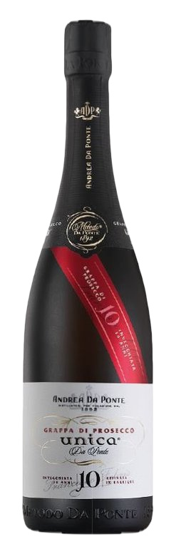 Andrea Da Ponte Grappa Andrea Da Ponte Di Prosecco Unica Gran Riserva 10YO 0,7l 40%