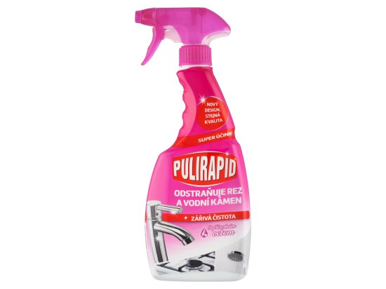 Pulirapid koupelna a kuchyně s přírodním octem 500 ml
