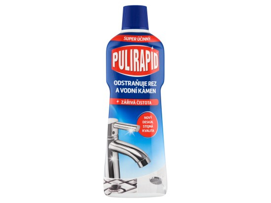 Čisticí prostředek Pulirapid - na rez a vodní kámen, 750 ml