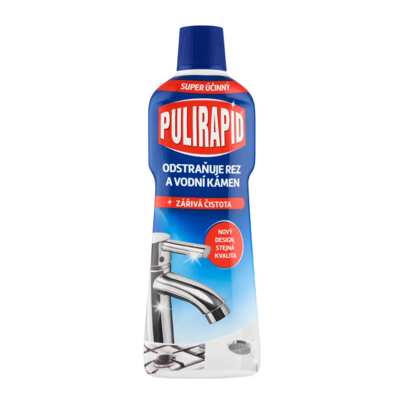 Čisticí prostředek Pulirapid - na rez a vodní kámen, 750 ml