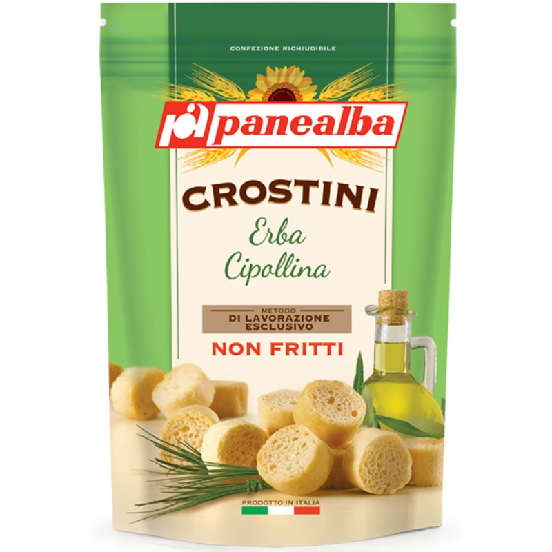 Panealba Crostini krutony pažitka a olivový olej