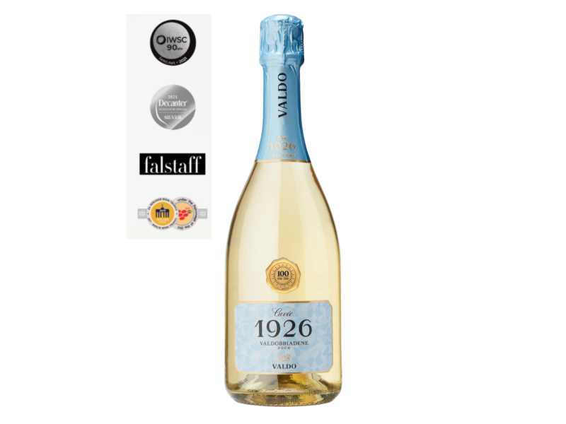 Valdo Prosecco Cuvée 1926 Valdobbiadene Extra Dry DOCG 11,5% 0,75l