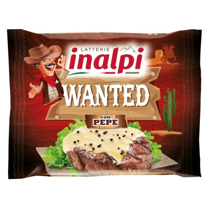 Inalpi Tavený sýr s pepřem, plátky