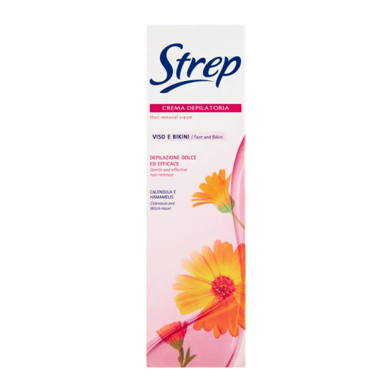 Strep Depilační krém tvář & oblast bikin 75ml